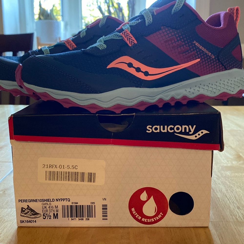 Saucony Peregrine 10Shield (Big Kids 5.5)